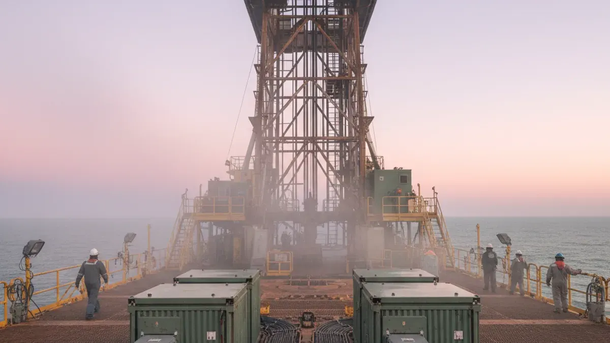 Editorial image: Edge computing meets offshore rig - Aker BP and Armada Deploy Modular Edge Data Center on Offshore Drilling Rig