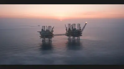 Editorial image: Offshore platform West Africa dawn - Chariot Backs Angola Offshore Deal With $12M, Gains Access to 4,000 bpd from Chevron-Operated Block