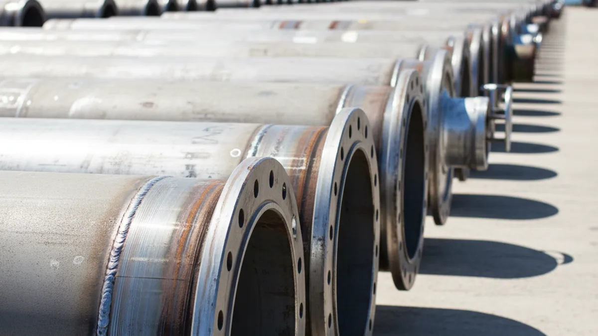 Editorial image: Offshore pipeline staging close-up - CNOOC Leadership Shake-Up Signals Strategic Shift for Offshore Service Providers