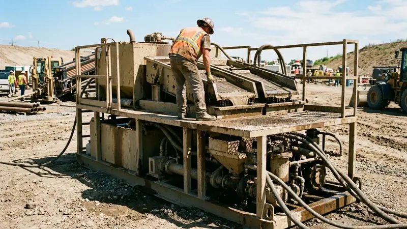 Daily Maintenance Checklist for HDD Mud Reclaimers Keeps Drilling Crews Running - FieldNews