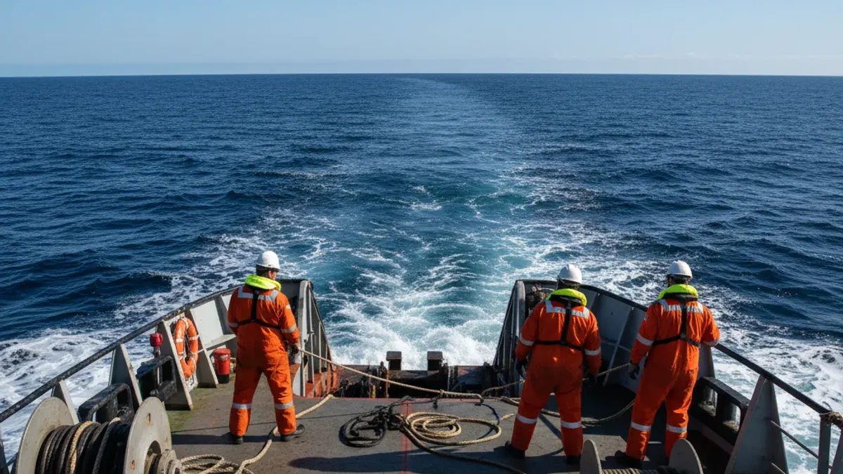 Editorial image: Remote offshore supply crew - Eco Atlantic Expands to North Falkland Basin Through JHI Acquisition