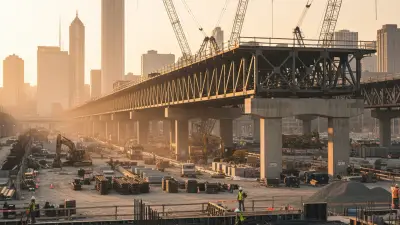 Editorial image: Rail equipment at dawn - Federal Judge Restores $2.1B in Chicago Transit Funding, Keeping Rail Contractors on the Job