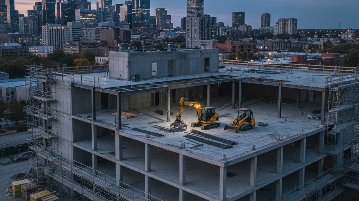 Editorial image: Electric machines inside urban site - New Holland Launches Two Electric Mini Machines for Emissions-Restricted Jobsites
