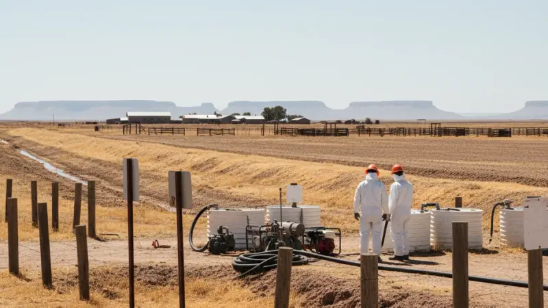 New Mexico State Takes Over PFAS Cleanup After Air Force Contamination Forces 3,600 Cattle Deaths - FieldNews