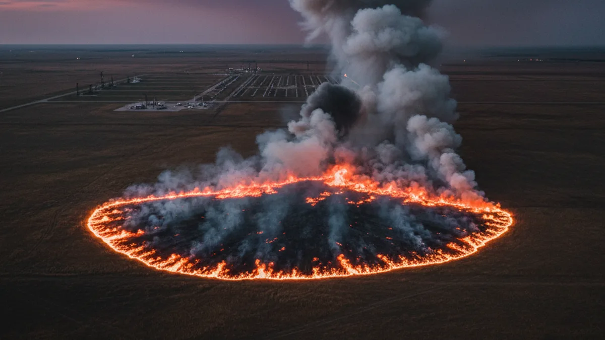 Oklahoma Wildfire Conditions Remain Dangerous as Multiple Large Fires Burn - FieldNews