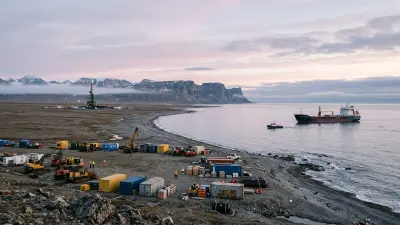 Editorial image: Arctic exploration staging dawn - Texas Firm Taps Canadian Driller and Shipper for Greenland Two-Well Exploration Program