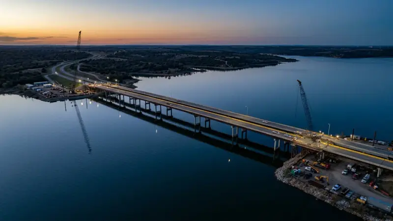 $408M Lake Texoma Bridge Replacement Kicks Off This Summer, Done by Fall 2029 - FieldNews