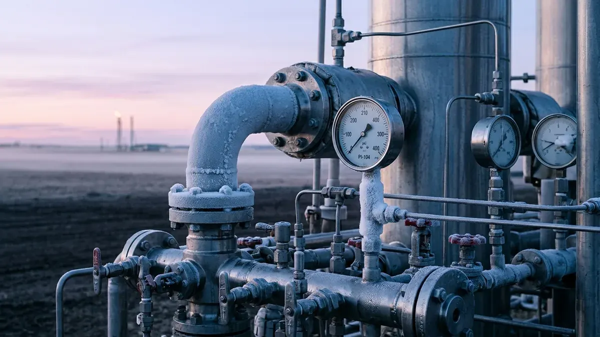 Editorial image: Cryogenic helium processing dawn - Saskatchewan Minister Takes Helium Push to Ottawa, Eyeing Policy Shifts That Could Spark New Drilling Activity