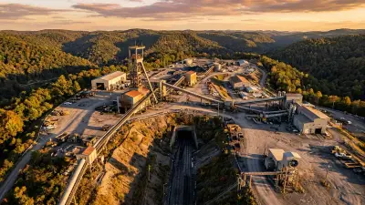 Editorial image: Mine surface complex aerial - Two Fatal Collapses at Violation-Heavy West Virginia Mines Signal Compounding Liability Risk