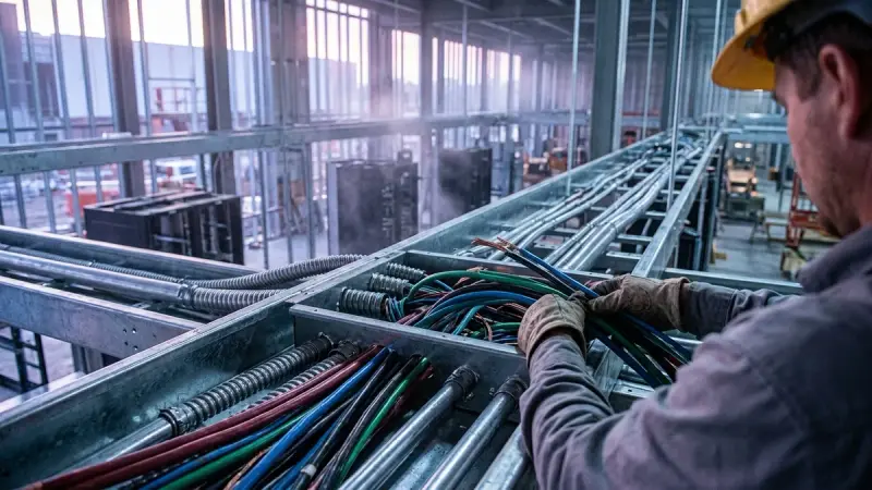AI Data Center Boom Sparks Construction Hiring Race for Electricians, HVAC Techs, and Welders - FieldNews