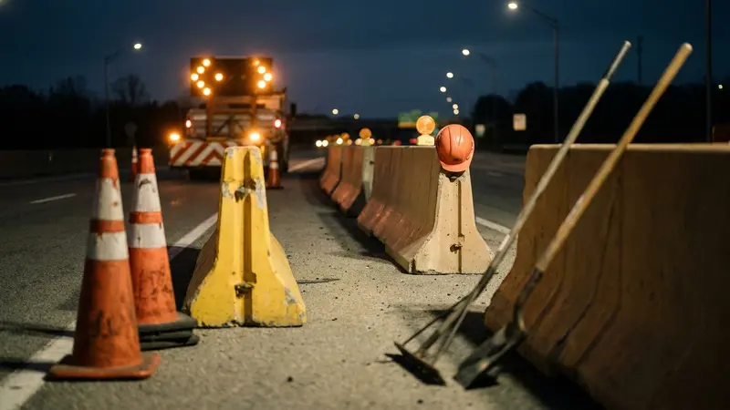 Illinois Tollway Worker Killed in Early-Morning Work Zone Strike on I-294 - FieldNews