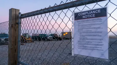 Editorial image: Drug policy compliance staging yard - Oklahoma Zero-Tolerance Drug and Alcohol Law Takes Effect November 1 for Safety-Sensitive Workers
