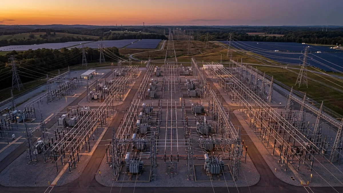 Editorial image: Substation meets solar grid - SOLV Energy Acquires Substation Contractor RWE, Signaling Bigger Push Into Grid Infrastructure