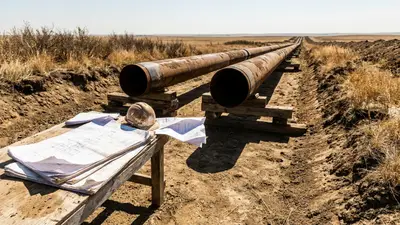 Editorial image: Idle pipeline awaiting permit - South Bow Won't Move on Keystone XL Revival Without a Durable US Presidential Permit