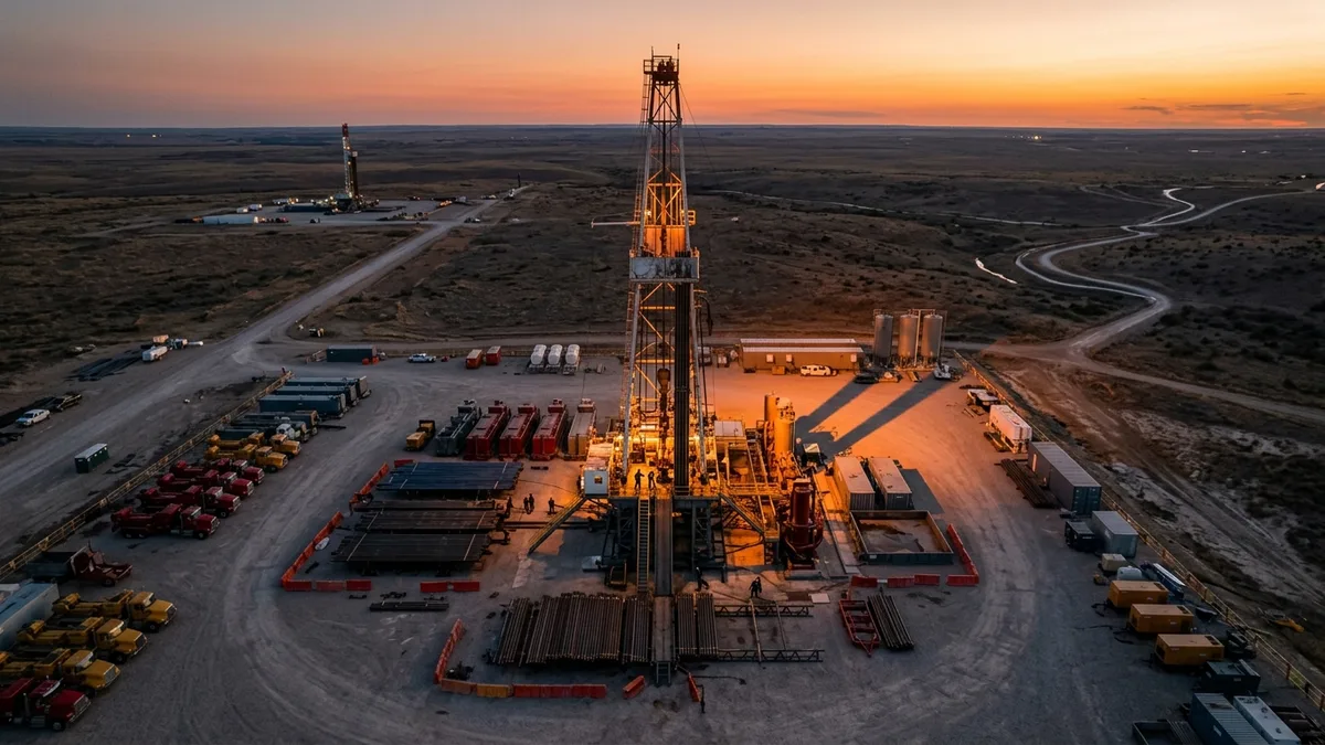 Editorial image: Aerial rig at dusk - Why Your Crew Knows the Rules But Still Gets Hurt