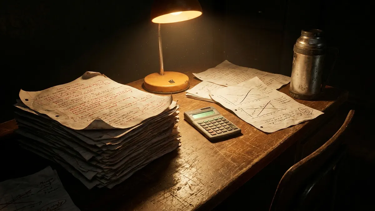 Editorial image: Late-night procurement cost reckoning - Chasing the Lowest Rate Is a Hidden Profit Killer for Contractors