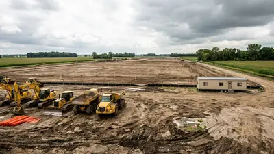Editorial image: Stalled construction site injunction - Court Injunction Halts Google's Minnesota Data Center, Costing GC $5M in Delays