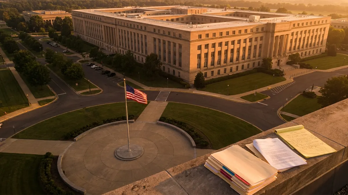 Editorial image: Federal building, regulatory dispute - DOL Backs Down on Davis-Bacon Expansion, But Industry Groups Say the Fight Isn't Over