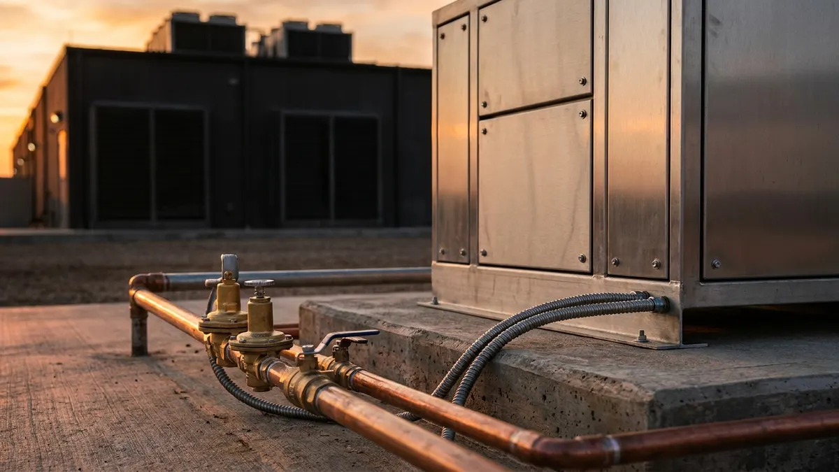 Editorial image: Fuel cell powers data center - Fuel Cells Are Becoming a Serious Power Option for AI Data Centers