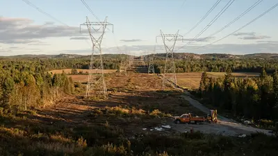 Editorial image: Transmission corridor through Ontario wilderness - Hydro One Files for Approval on $430M Ontario Transmission Line Targeting 2029 In-Service Date