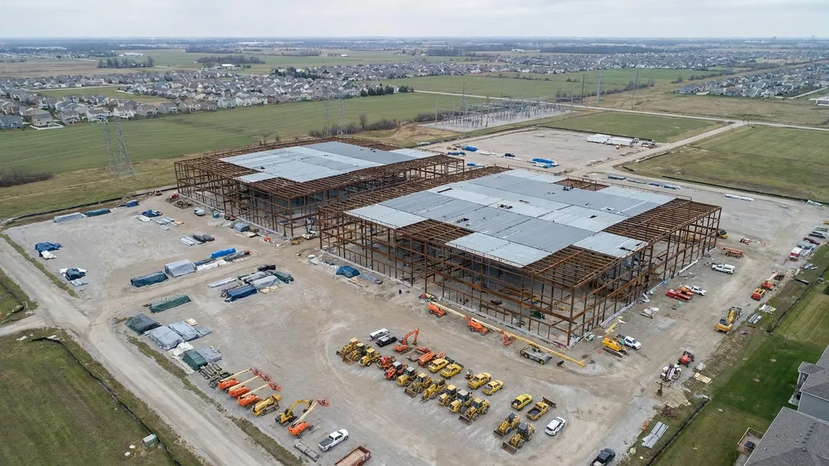 Editorial image: Stalled data center construction site - Illinois and New York Move to Curb Data Center Tax Incentives, Threatening Project Pipelines