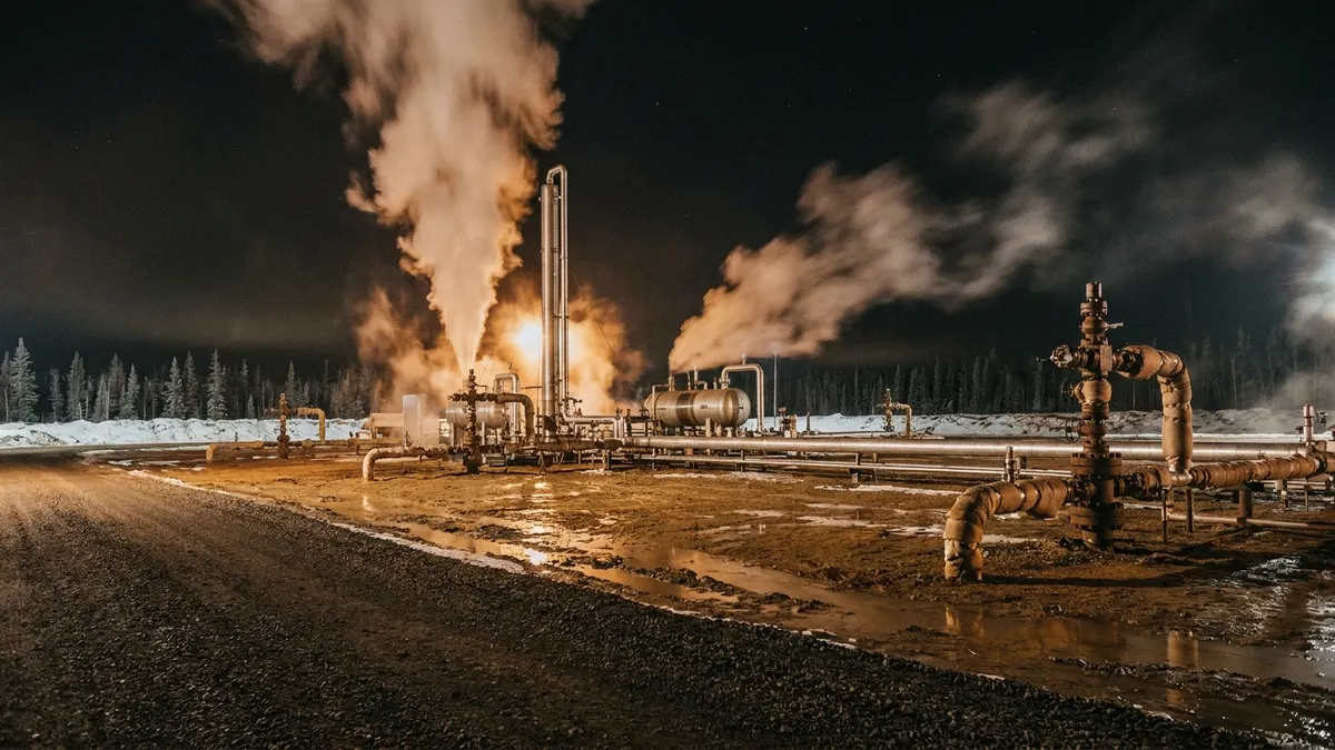 Editorial image: SAGD facility night operations - IPC Brings Blackrod Phase 1 Online Ahead of Schedule, Eyes 30,000 bopd Plateau by Late 2027