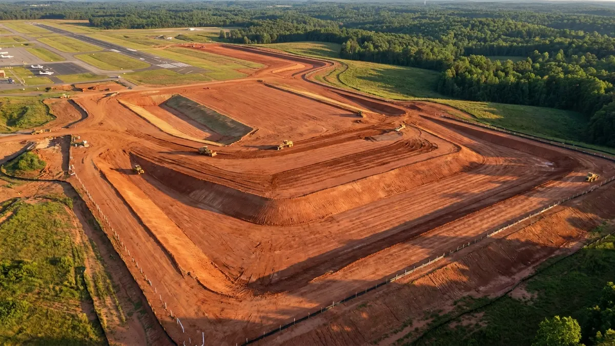 Editorial image: Massive greenfield campus groundbreaking - JetZero Breaks Ground on $4.7B Aircraft Manufacturing Campus in Greensboro