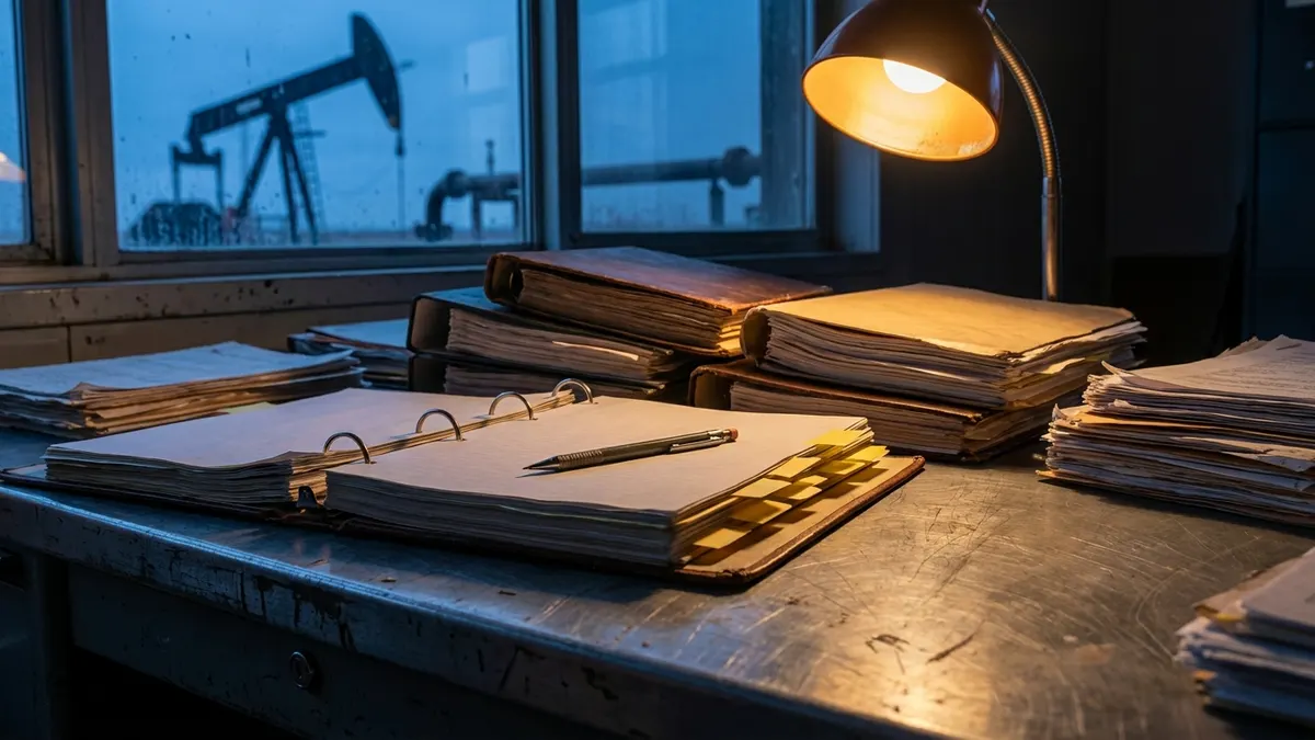 Editorial image: Permitting paperwork blocking energy - Let America Build Act Targets Broken NEPA Permitting Process for Oil, Gas, and Energy Projects