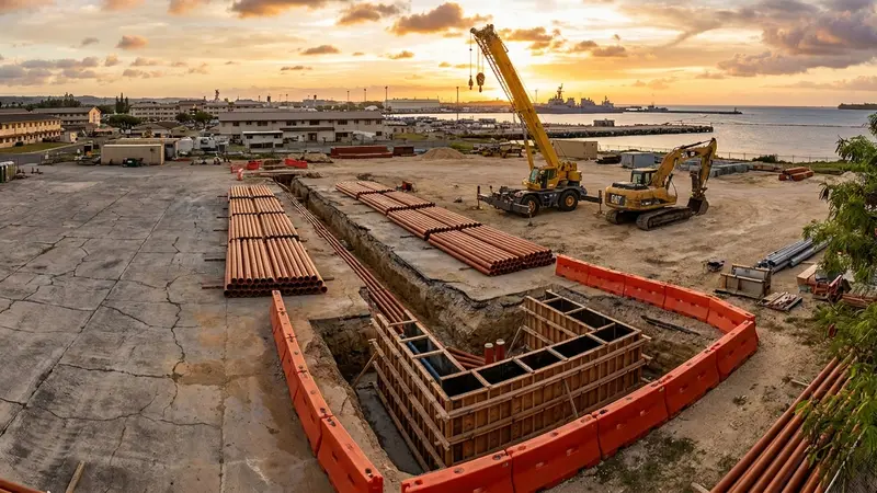 Tutor Perini and Black Construction Win $652M Electrical Contract at Naval Base Guam - FieldNews