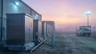 Editorial image: Onsite fuel cells powering data center - Brookfield, Bloom Energy Scale Fuel Cell Deal to $25B for AI Data Center Power