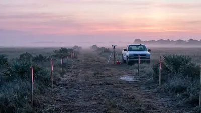 Editorial image: Future pipeline corridor at dawn - Chesapeake Utilities Plans $1.2B Gas Pipeline for South Florida