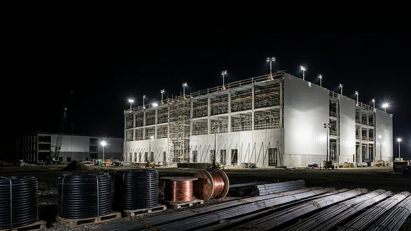 Data Centers Prop Up Construction as Tariffs, Rates Squeeze Other Sectors - FieldNews
