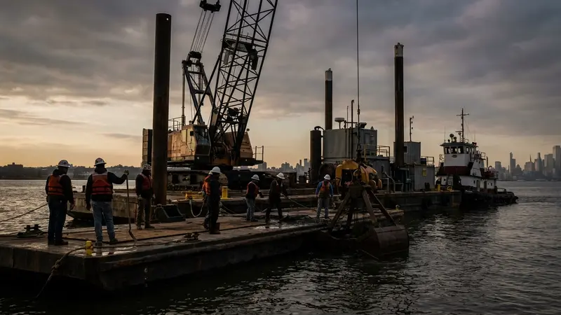 Kiewit's Weeks Marine Gets $88M Hudson Tunnel Change Order - FieldNews