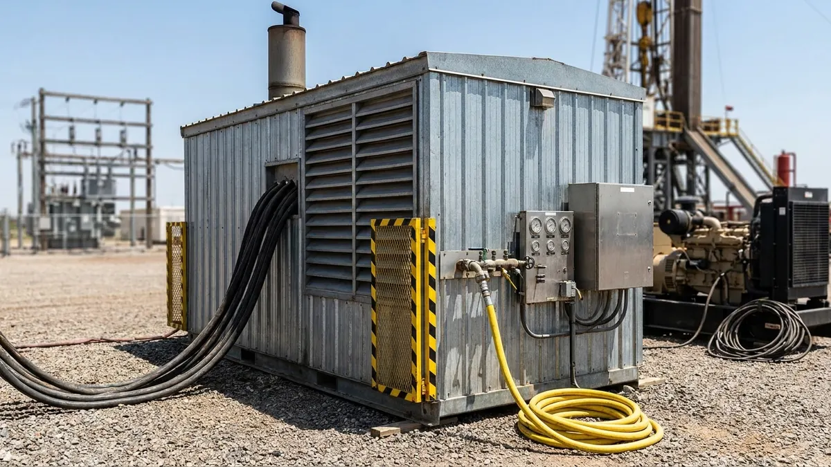 Editorial image: Mobile gas turbine replacing diesel genset - New 3.2MW Gas Turbine Aims to Replace Diesel on D&C Pads