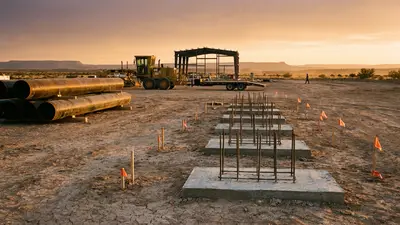 Editorial image: Processing plant site prep - Trace Midstream Plans New Gas Processing Plant in Eddy County