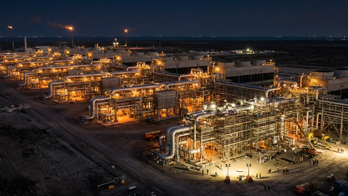 Editorial image: Final LNG train nearing completion - Cheniere's Corpus Christi Stage 3 Final Train Nears First LNG