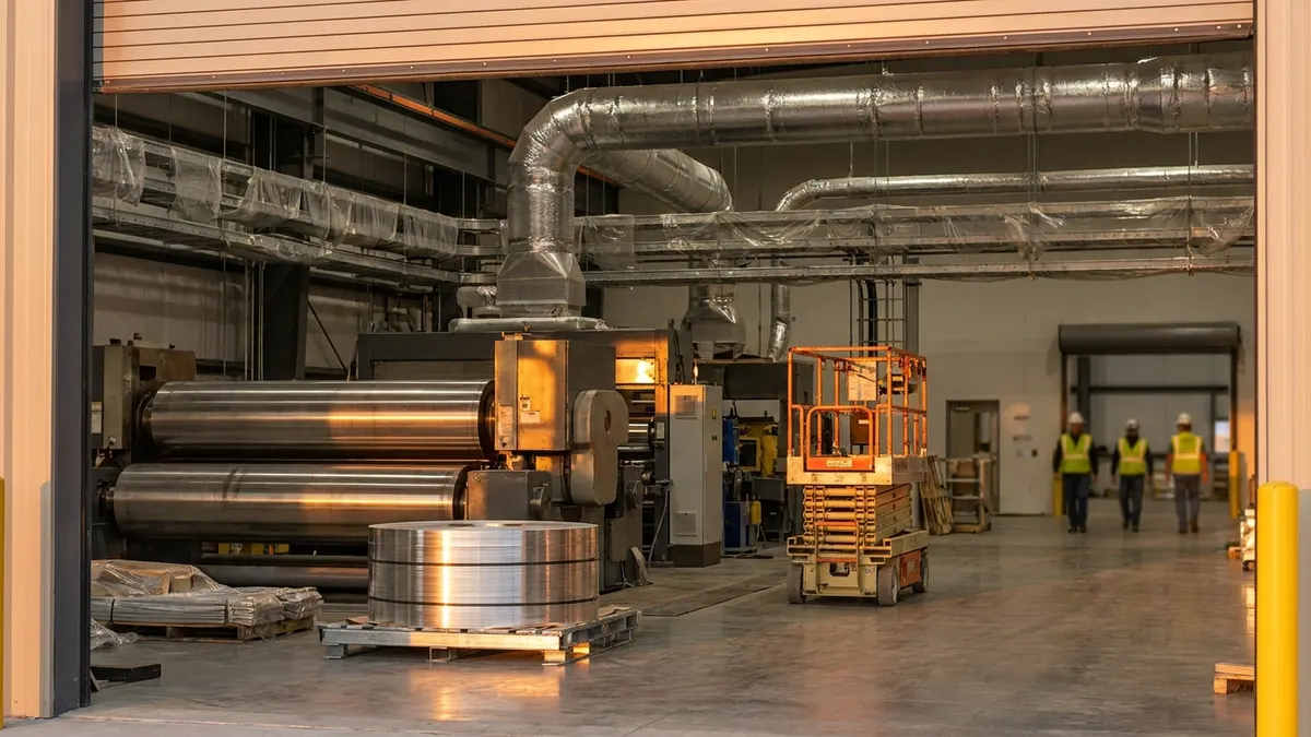 Editorial image: Aluminum plant commissioning transition - Fluor Nears Finish on $5B Novelis Plant in Alabama