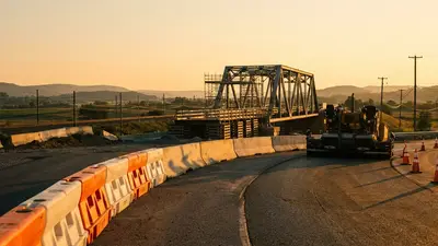 Editorial image: Long highway and bridge corridor - Pennsylvania's $90B Transportation Plan Signals Long Bid Pipeline for Contractors