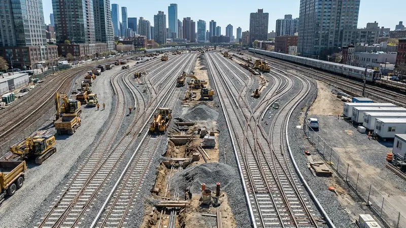 Amtrak Breaks Ground on $1B Sunnyside Yard Maintenance Facility - FieldNews