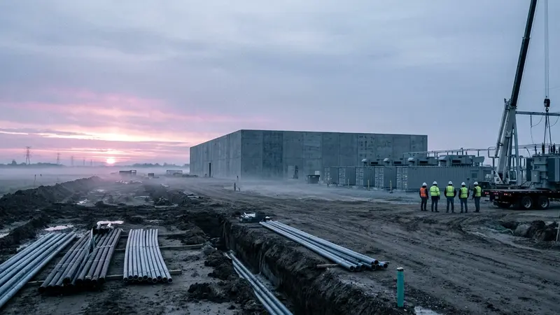 Data Center Builders Pivot to Onsite Power as Obstacles Mount - FieldNews