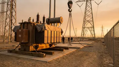 Editorial image: Substation transformer delivery bottleneck scene - H&MV CEO Warns High-Voltage Labor Shortage Could Slow Data Center Builds