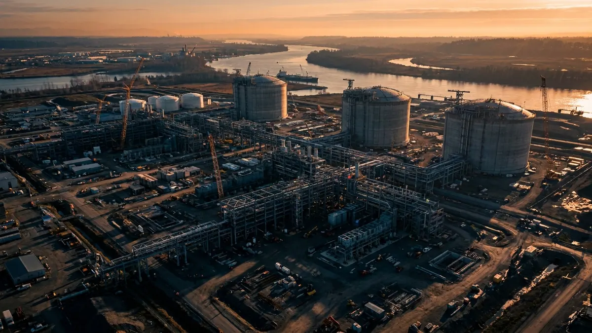 Editorial image: industry general - Ottawa Approves $3.5B FortisBC LNG Expansion at Tilbury Island