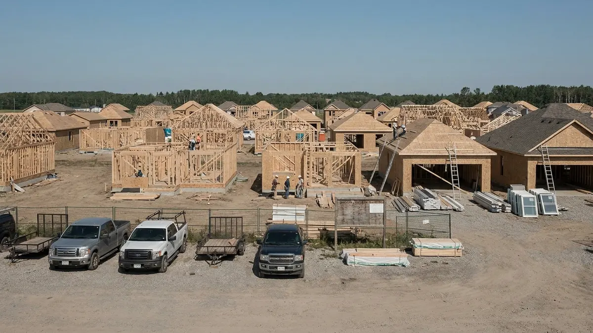 Editorial image: Empty crews amid housing boom - RESCON Warns Ontario Housing Goals Hinge on Skilled Trades Pipeline