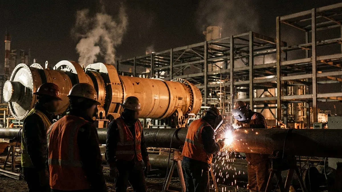Editorial image: industry general - South Korea's $22.3B Texas Gas Plant Bet Signals Major Buildout for AI Power