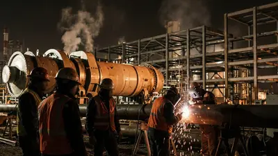 Editorial image: industry general - South Korea's $22.3B Texas Gas Plant Bet Signals Major Buildout for AI Power