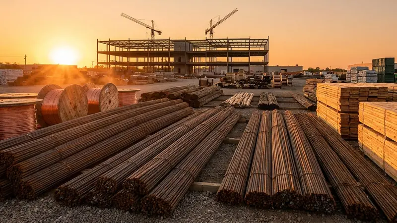 Steel, Copper, Lumber Price Spikes Squeeze Construction Margins - FieldNews