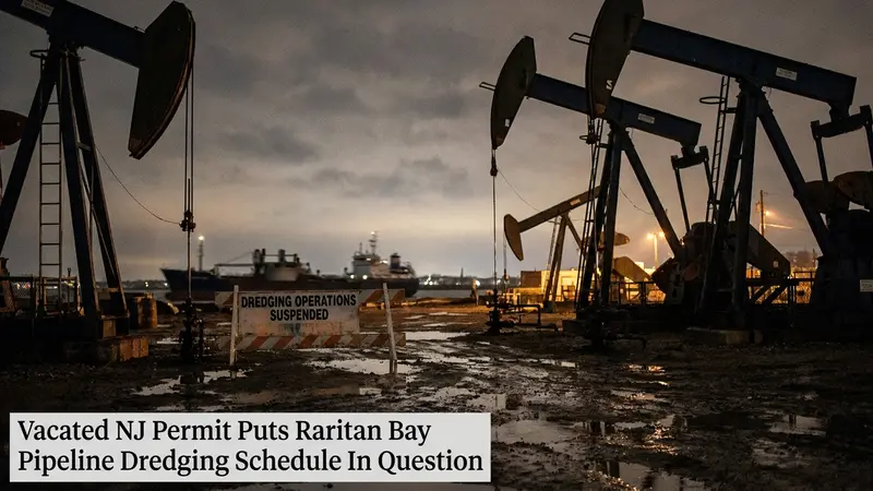 Vacated NJ Permit Puts Raritan Bay Pipeline Dredging Schedule In Question - FieldNews