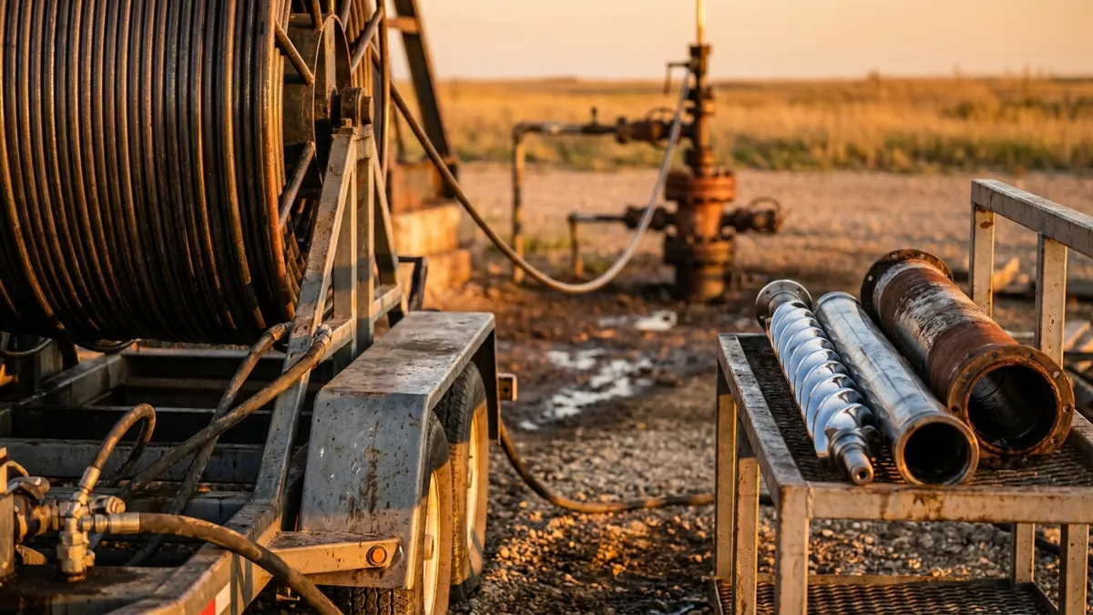 Editorial image: Continuous rod and PCP hardware - Flowco Closes $113M Lifting Solutions Deal, Adding PCP and Continuous Rod