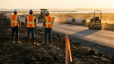 Editorial image: Site prep crew at shipyard - JE Dunn-Alberici Starts $3.2B Saronic Shipyard in Brownsville