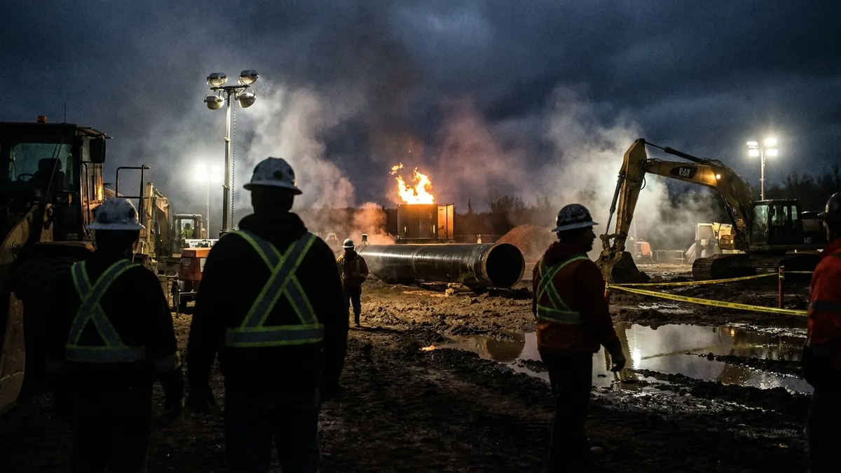 Editorial image: industry general - Wisconsin DNR Alleges Line 5 Reroute Violations After Third Fire